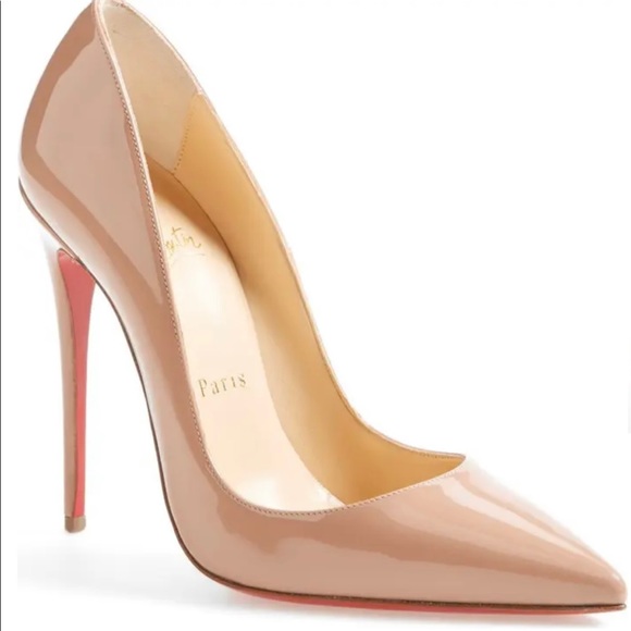 Christian Louboutin So Kate nude pump size 39.5 barely worn - Picture 2 of 2